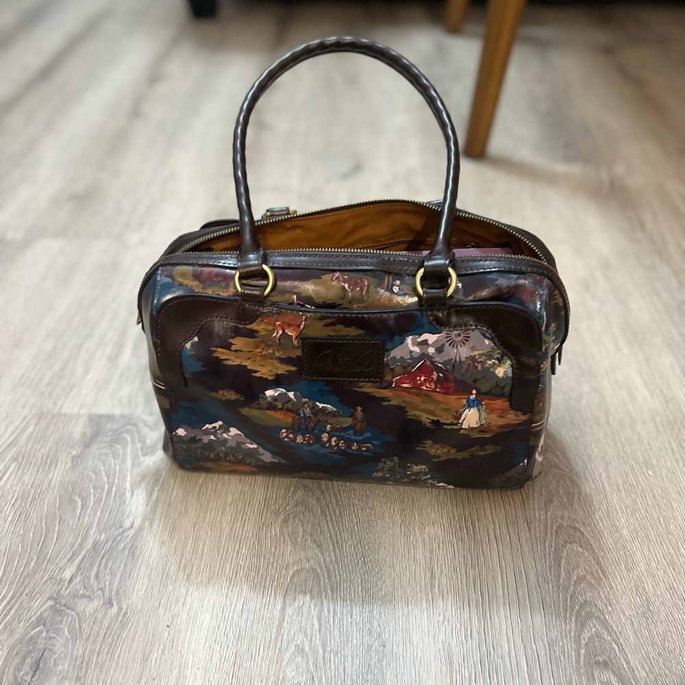 Patricia Nash satchel bag - multicolor